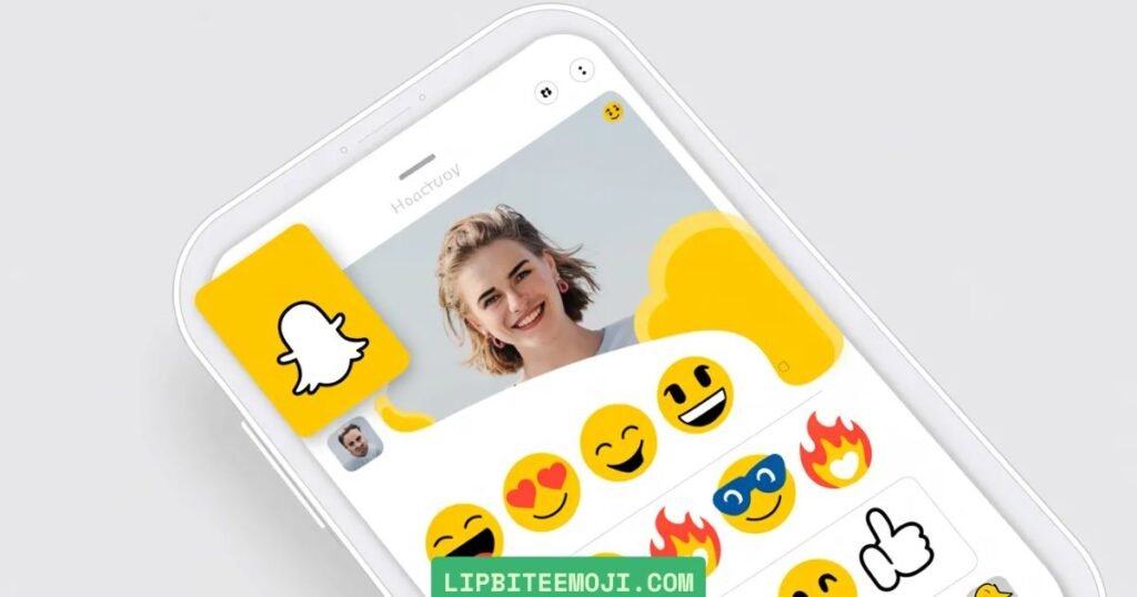 lip bite emoji meaning on snapchat example