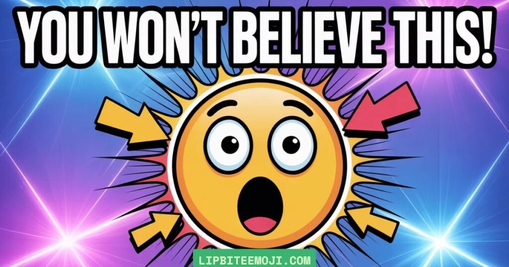 lip bite emoji sticker png for memes