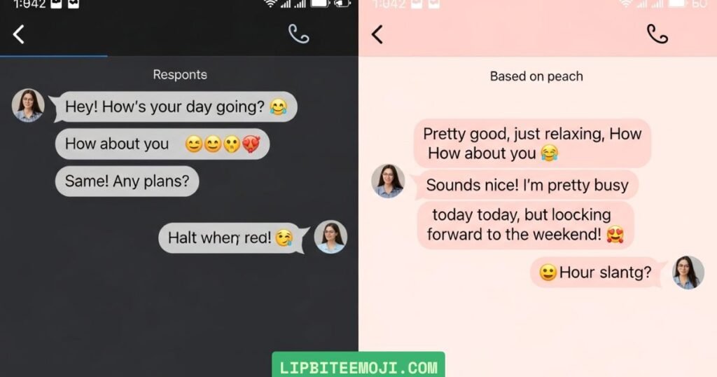 peach emoji meaning in text conversation example and usage