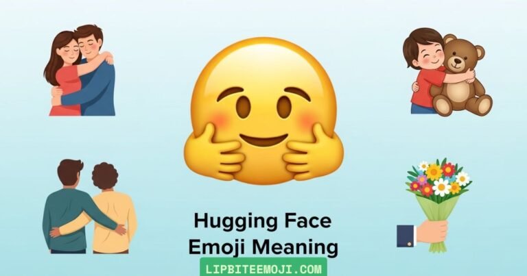 hugging face emoji meaning