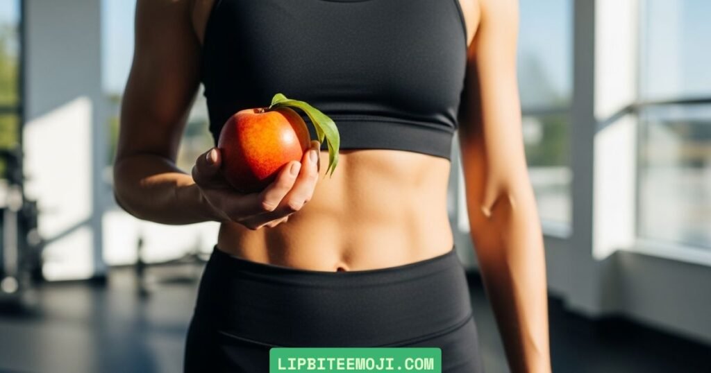 peach emoji meaning for body positivity and confidence in fitness