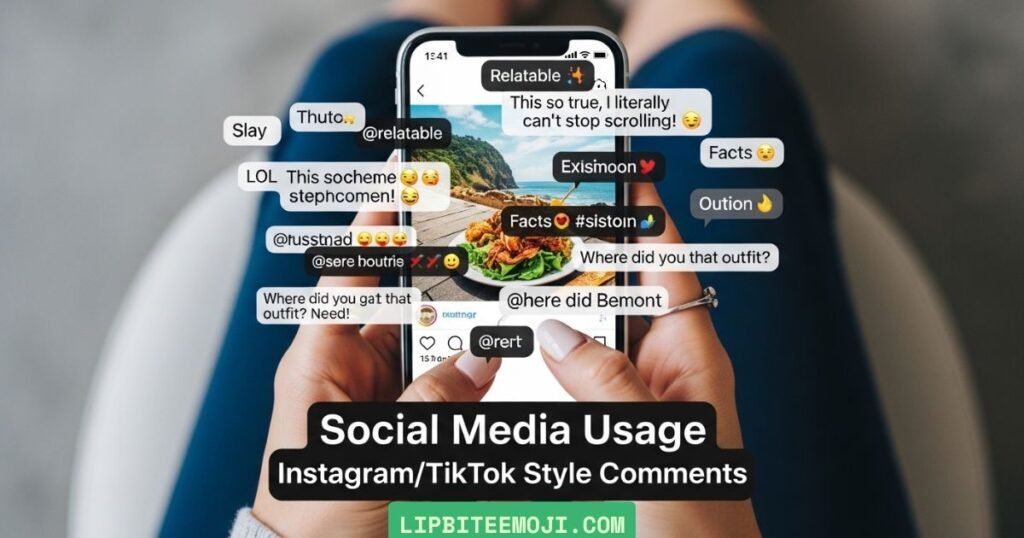 what does flushed emoji mean on social media Instagram TikTok comments