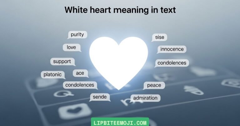 white heart meaning